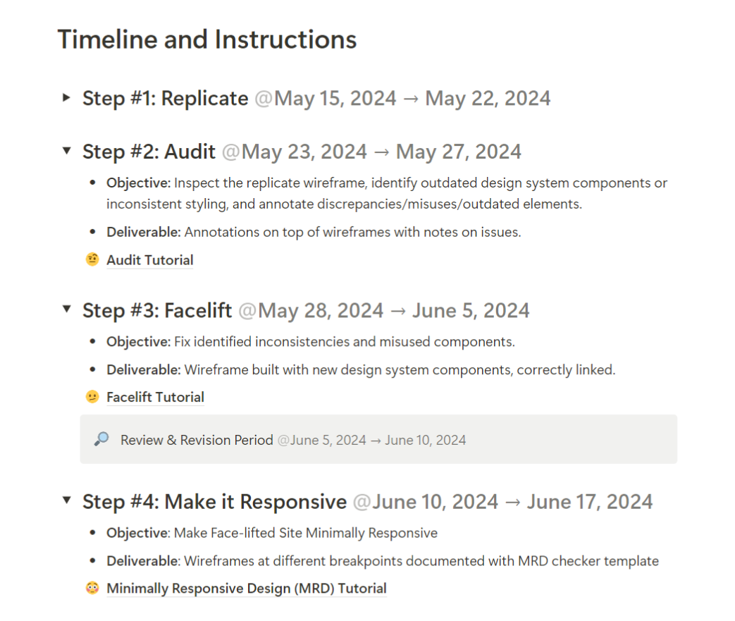 implementation with designer